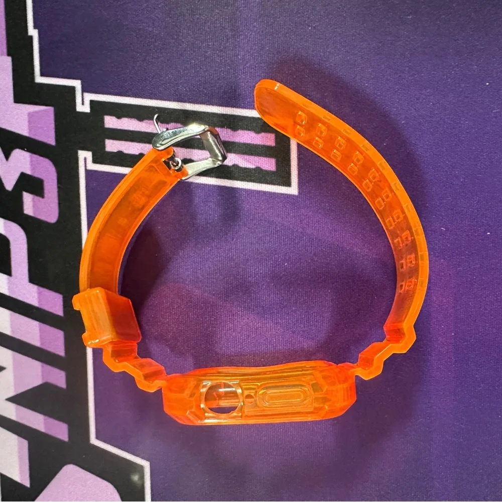 Orange Transparent Smartwatch Case